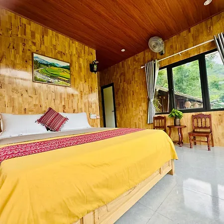 Du Gia Field View Homestay Làng Cac Exterior photo
